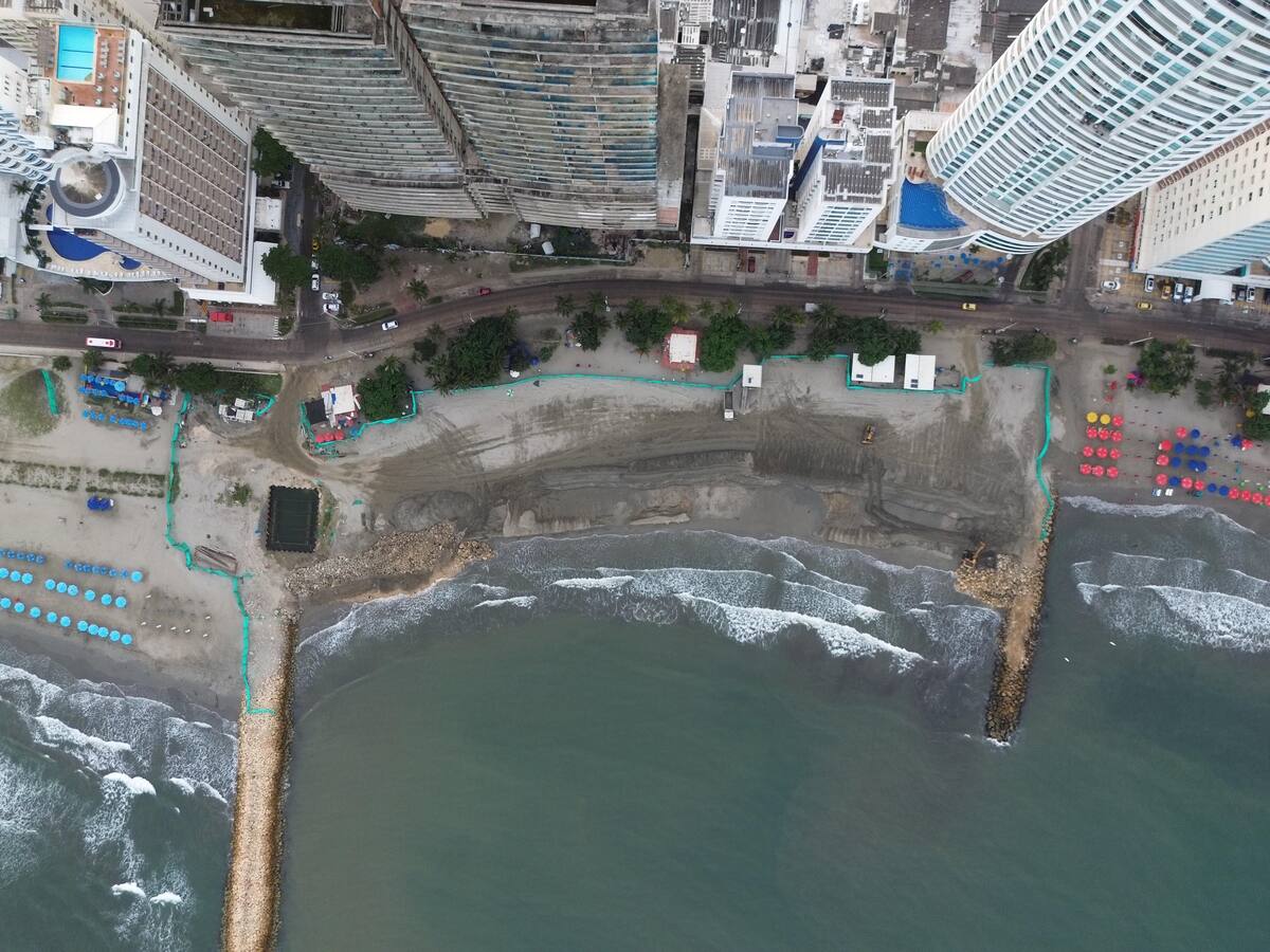 Alcalde Dumek Turbay anunció reactivación de obras de protección costera