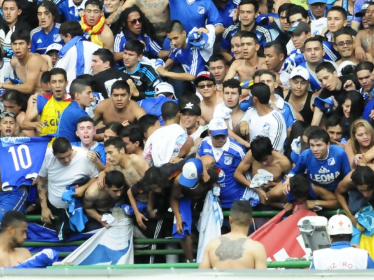 Barras de Millonarios ofrecen disculpas en Manizales y trabajan en daños causados