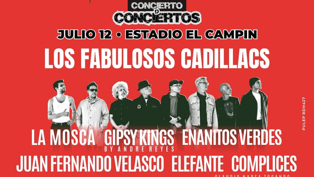 Se completa la nomina del Concierto de conciertos 2024 Rock and Pop