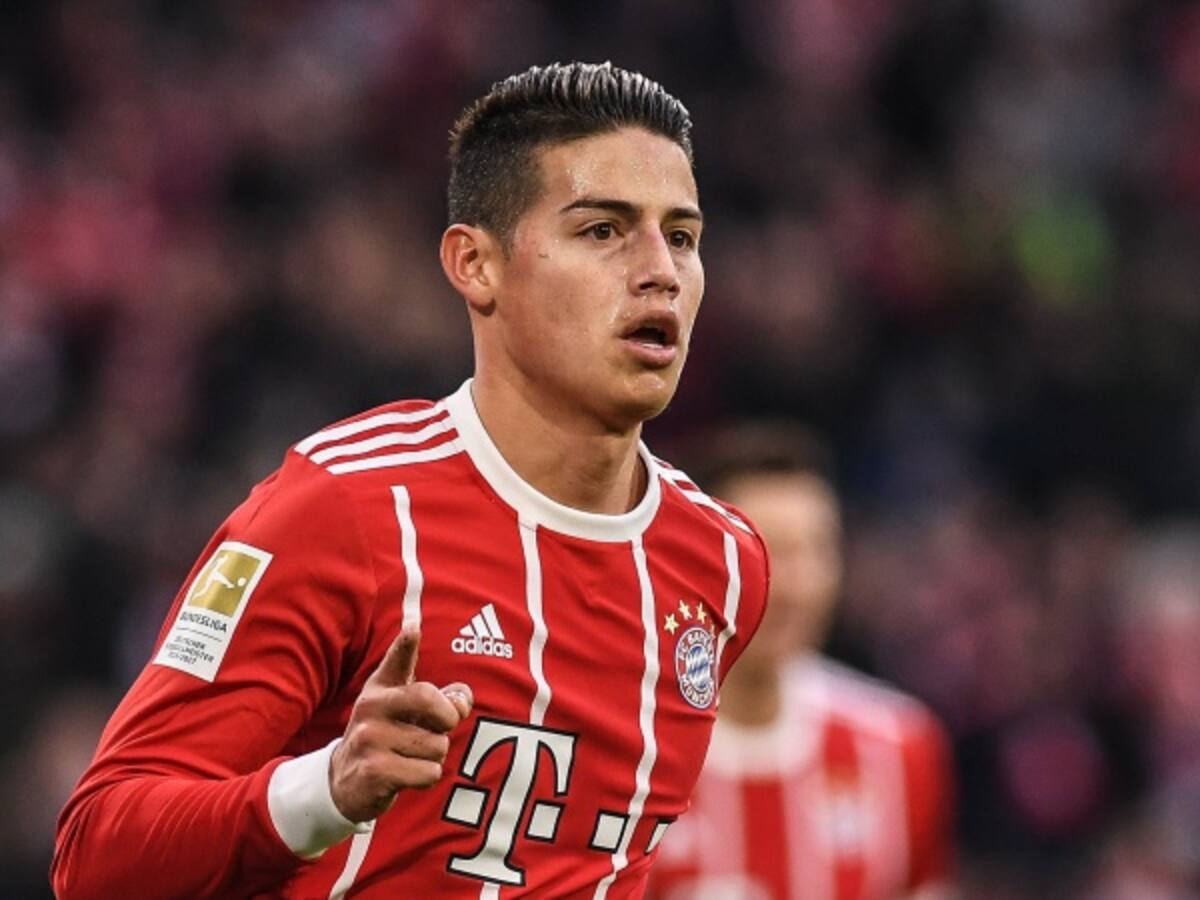 James anotó para el triunfo del Bayern sobre Colonia
