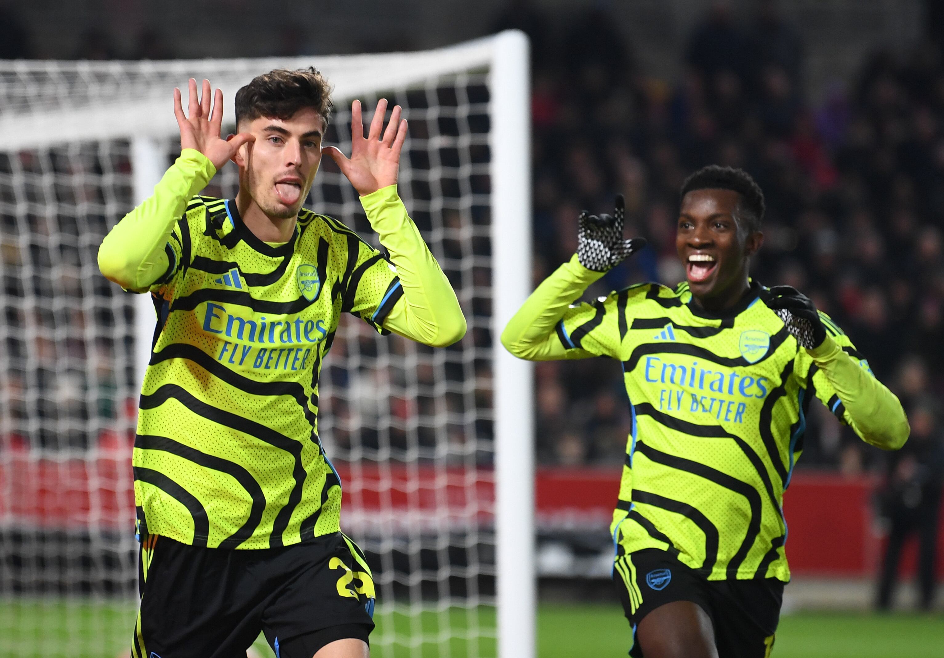 Kai Havertz le dio la victoria al Arsenal. (Photo by David Price/Arsenal FC via Getty Images)