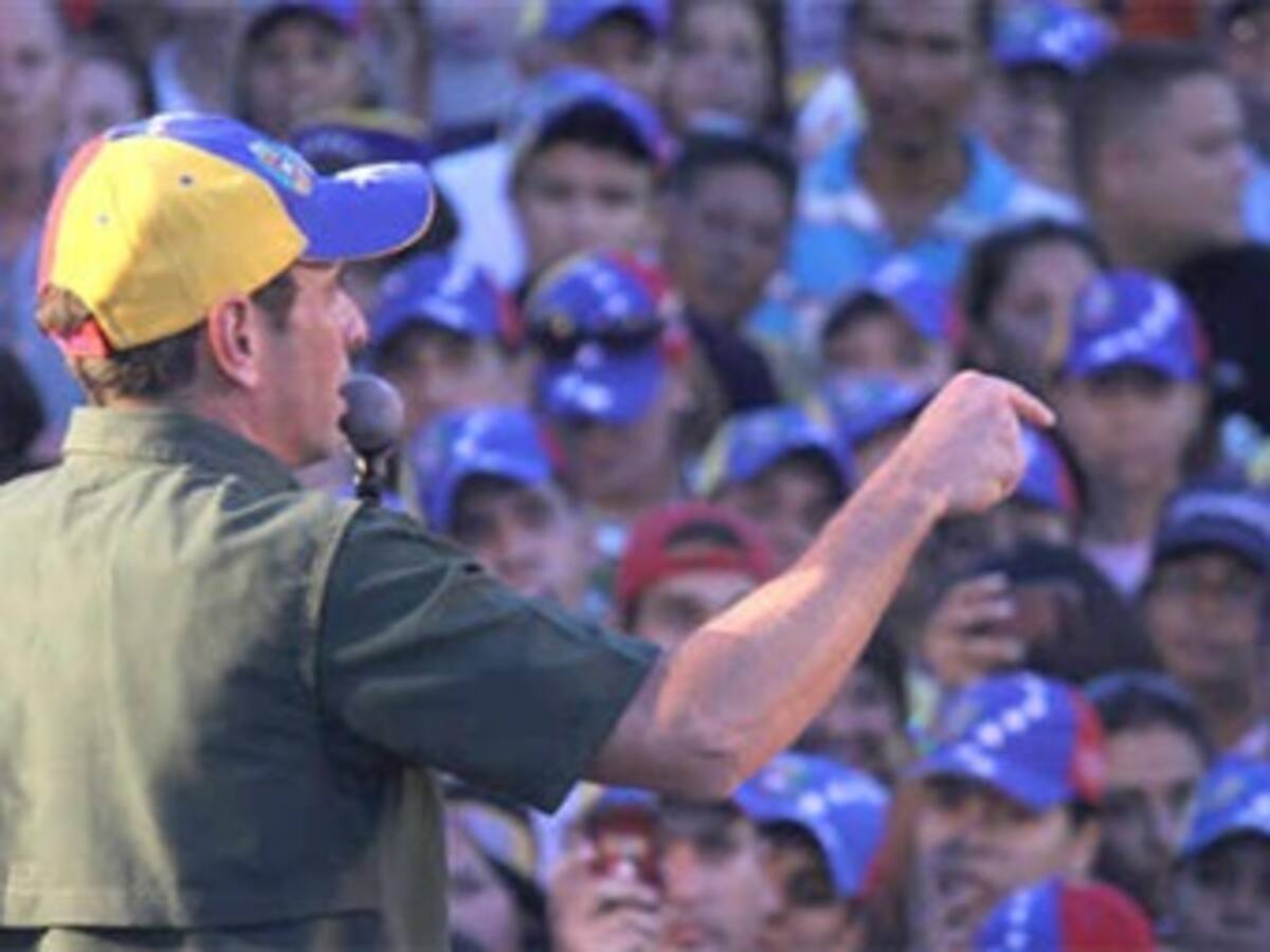 Capriles asegura que Globovisión prohibió sus alocuciones en directo