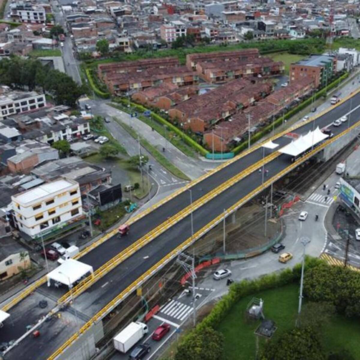 El Puente Industriales de Dosquebradas será entregado en abril