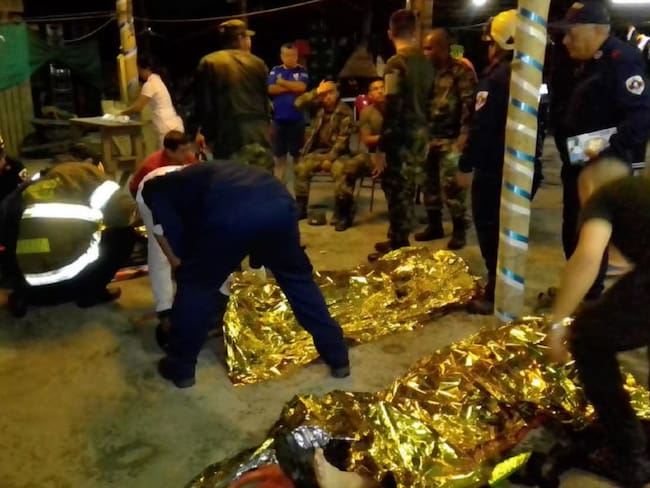 Tormenta eléctrica en Cundinamarca deja nueve soldados heridos