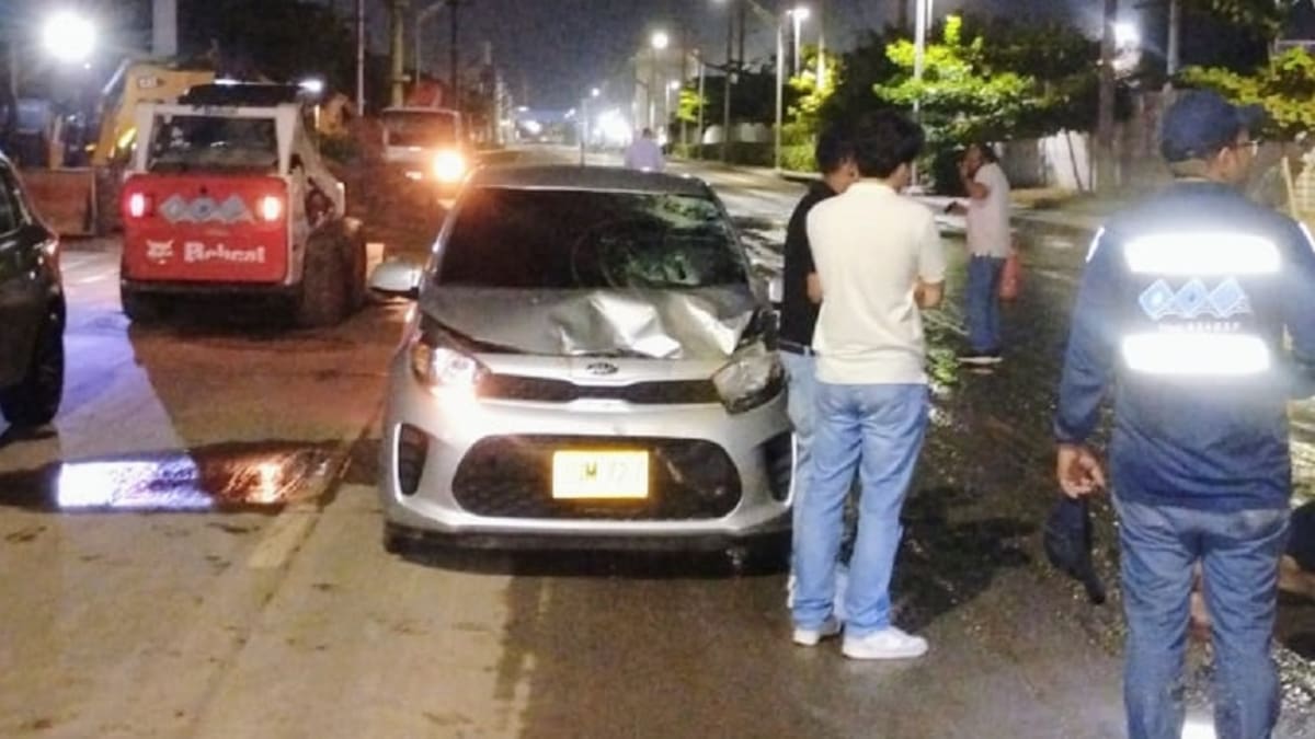 Conductor en estado de embriaguez arrolló a operario de Triple A: está bajo pronóstico reservado