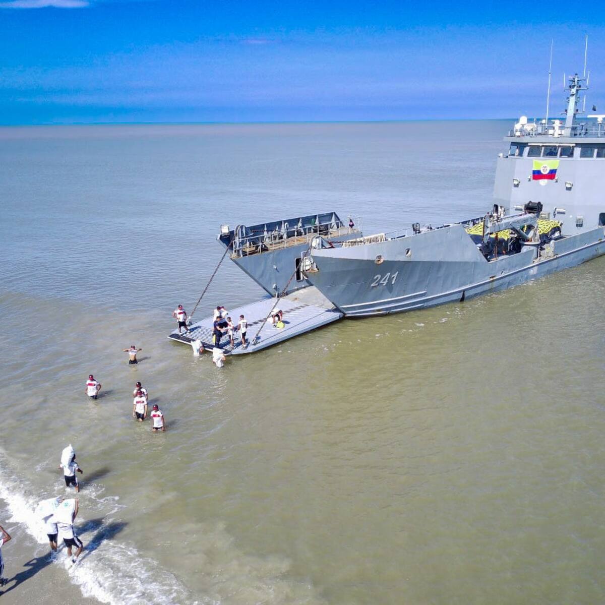 La Armada de Colombia inicia “Navidad Insular”, recorrido por las islas de Cartagena