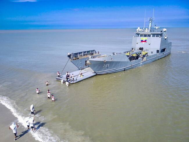 La Armada de Colombia inicia “Navidad Insular”, recorrido por las islas de Cartagena