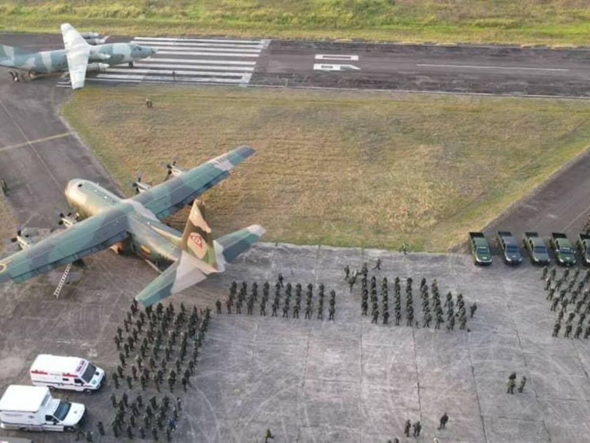 Venezuela reforzó su presencia militar en la frontera con Colombia