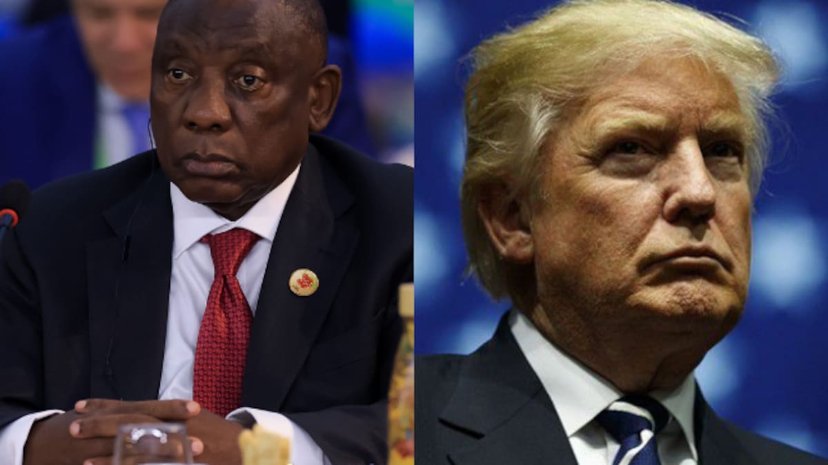 Donald Trump bloquea toda ayuda a Sudáfrica por ley de expropiación de tierras y críticas a Israel