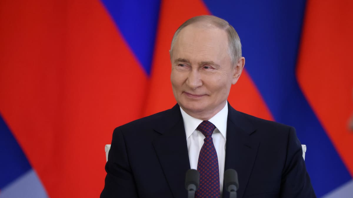 Vladimir Putin asegura que la guerra en Ucrania “se acerca a su fin”
