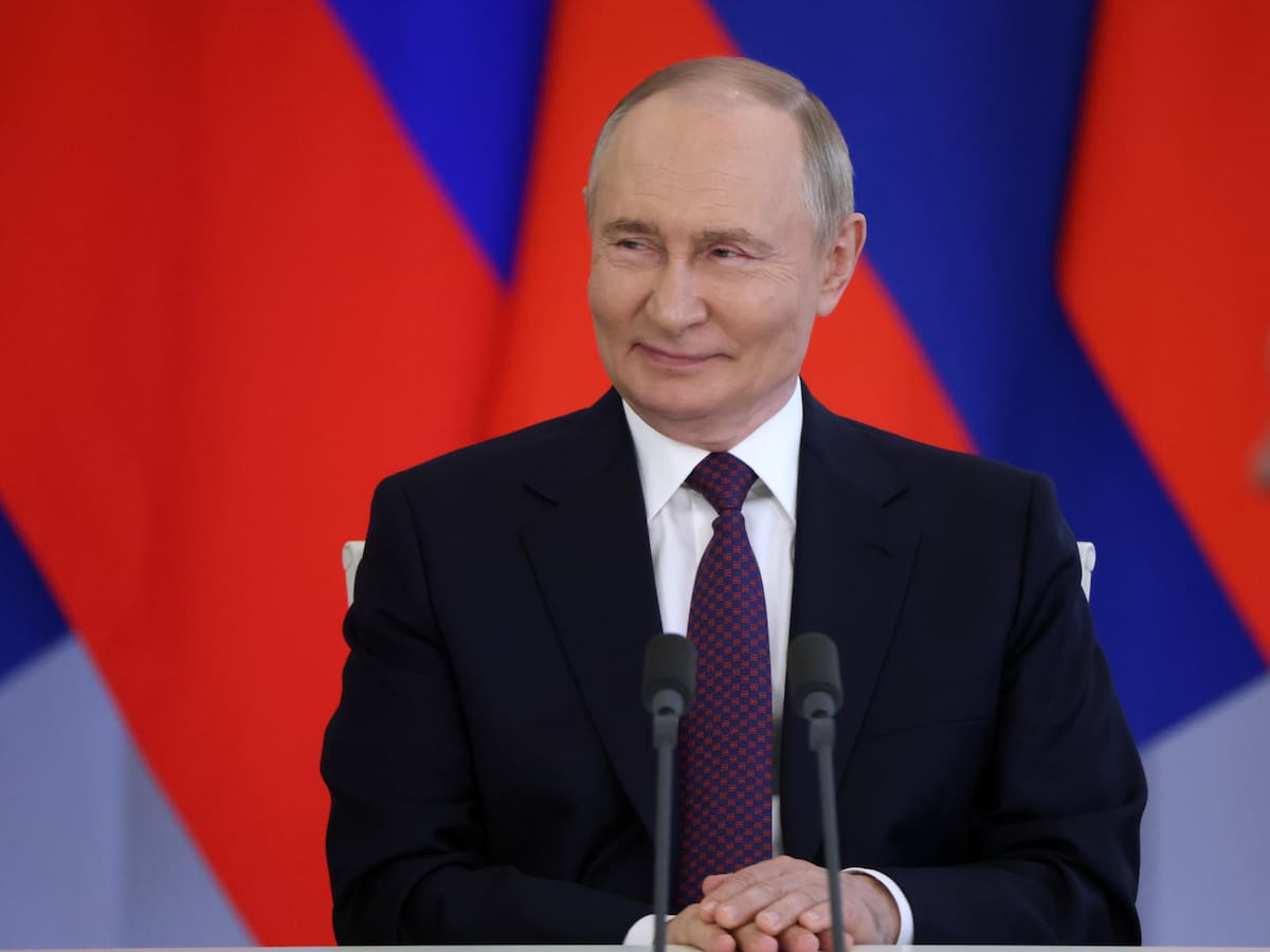 Vladimir Putin asegura que la guerra en Ucrania “se acerca a su fin”