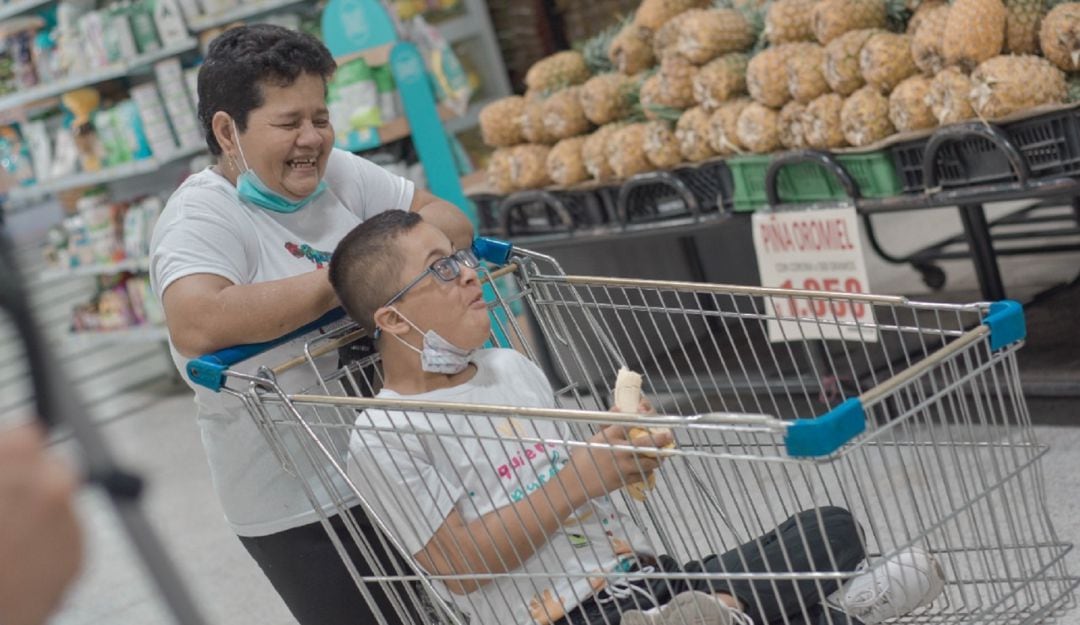 Supermercado Surtiplaza habilitó horarios especiales para la comunidad en condición de discapacidad.
