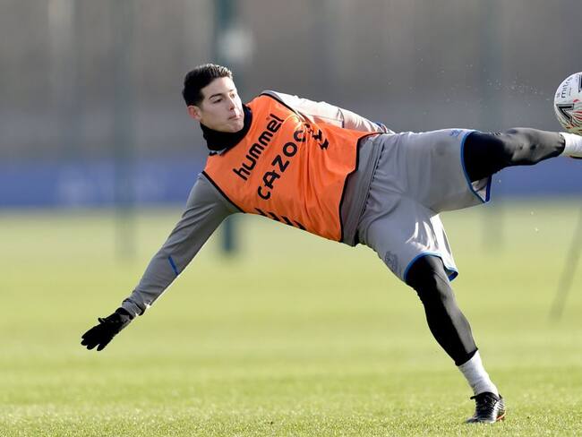 James Rodríguez será titular con el Everton ante Rotherham en el partido de FA Cup.