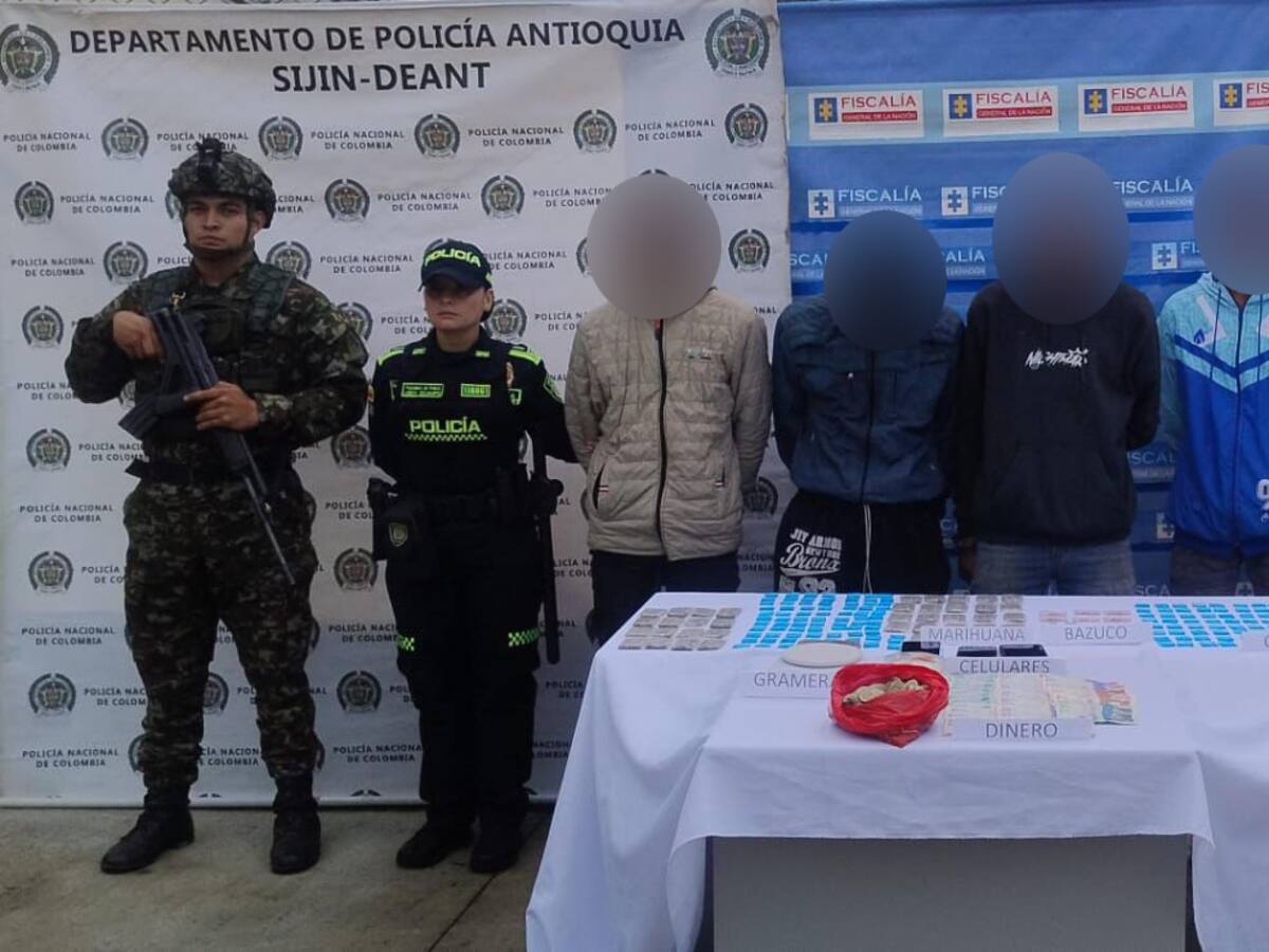 Golpe contra redes de narcomenudeo: cinco capturados, allanamientos e incautaciones