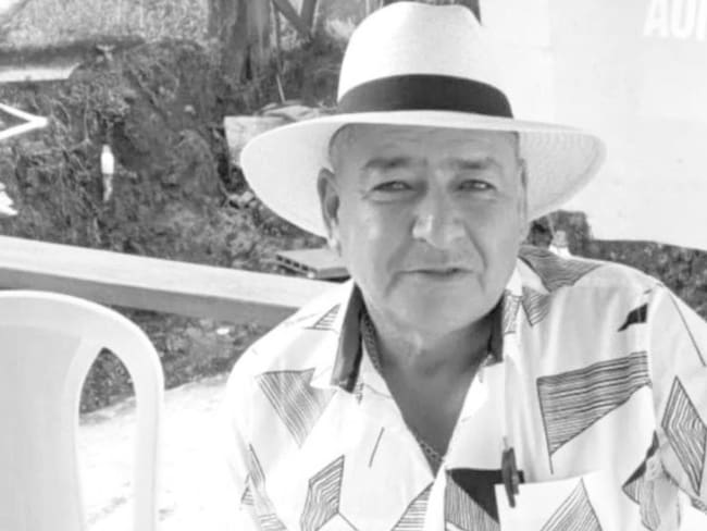 Asesinaron a comerciante Darío Vergara en zona rural de Támesis, Antioquia. Foto: Cortesía.