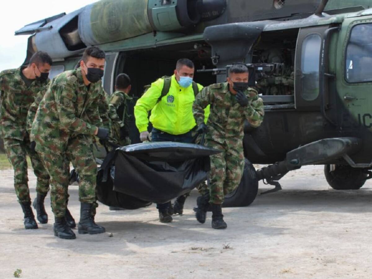 Murió presunto integrante de grupo armado durante un operativo en Bolívar