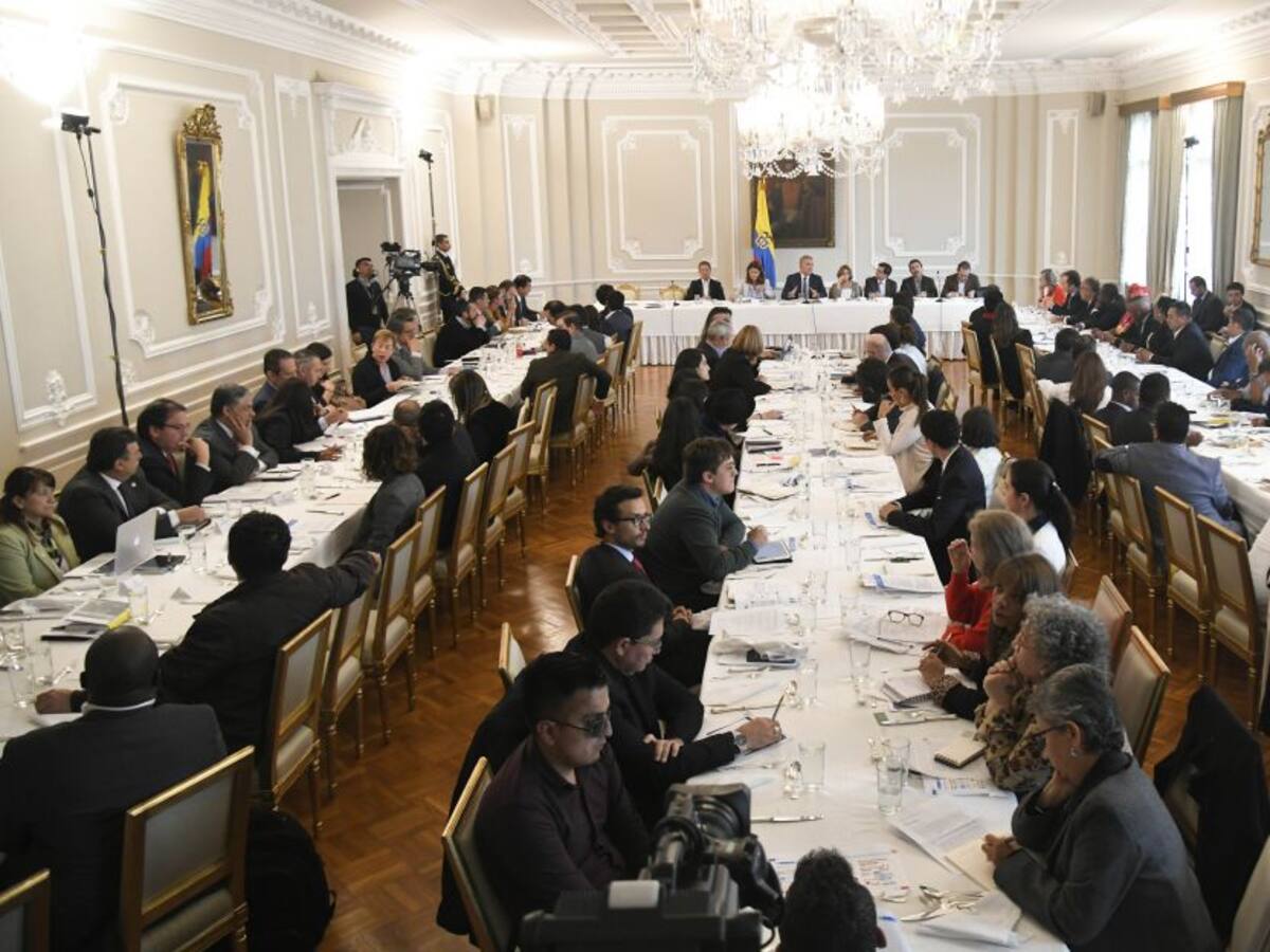Gobierno convoca a una nueva reunión al Comité Nacional de Paro
