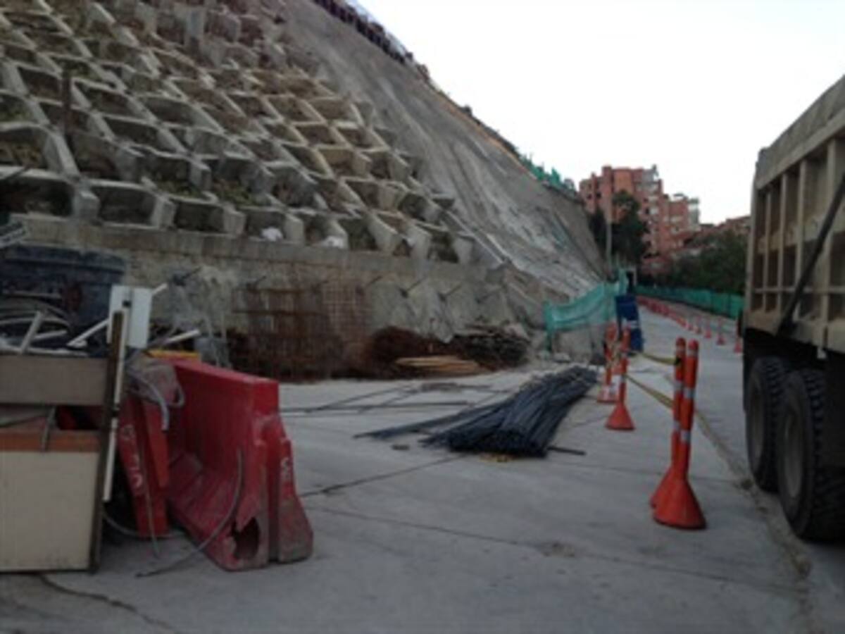 Sin terminar quedaron cuatro obras de la fase I de valorización de Bogotá