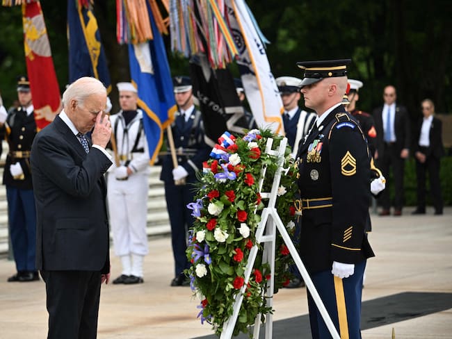 EE.UU. también conmemora su veteranos muertos en combate en invasión rusa en Ucrania