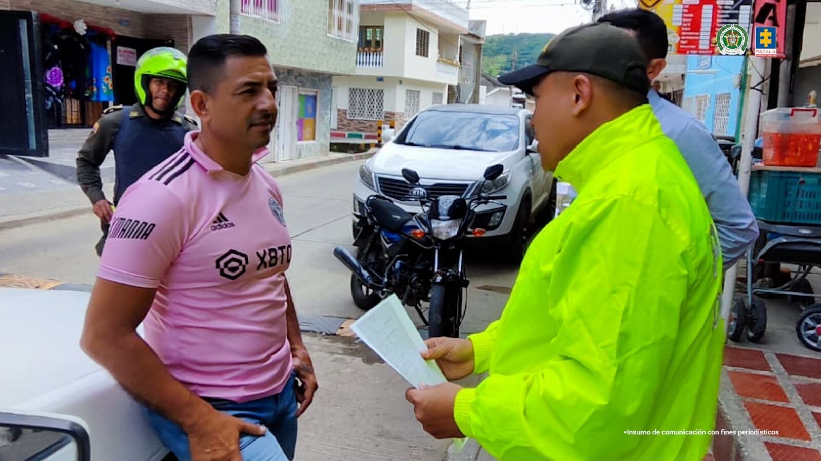 Capturado hombre señalado de hurtar carrotanques en las vías de Norte de Santander y Cesar. / Foto: Fiscalía.