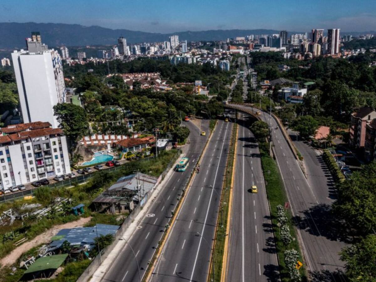 VIDEO: La autopista está como si fuera domingo