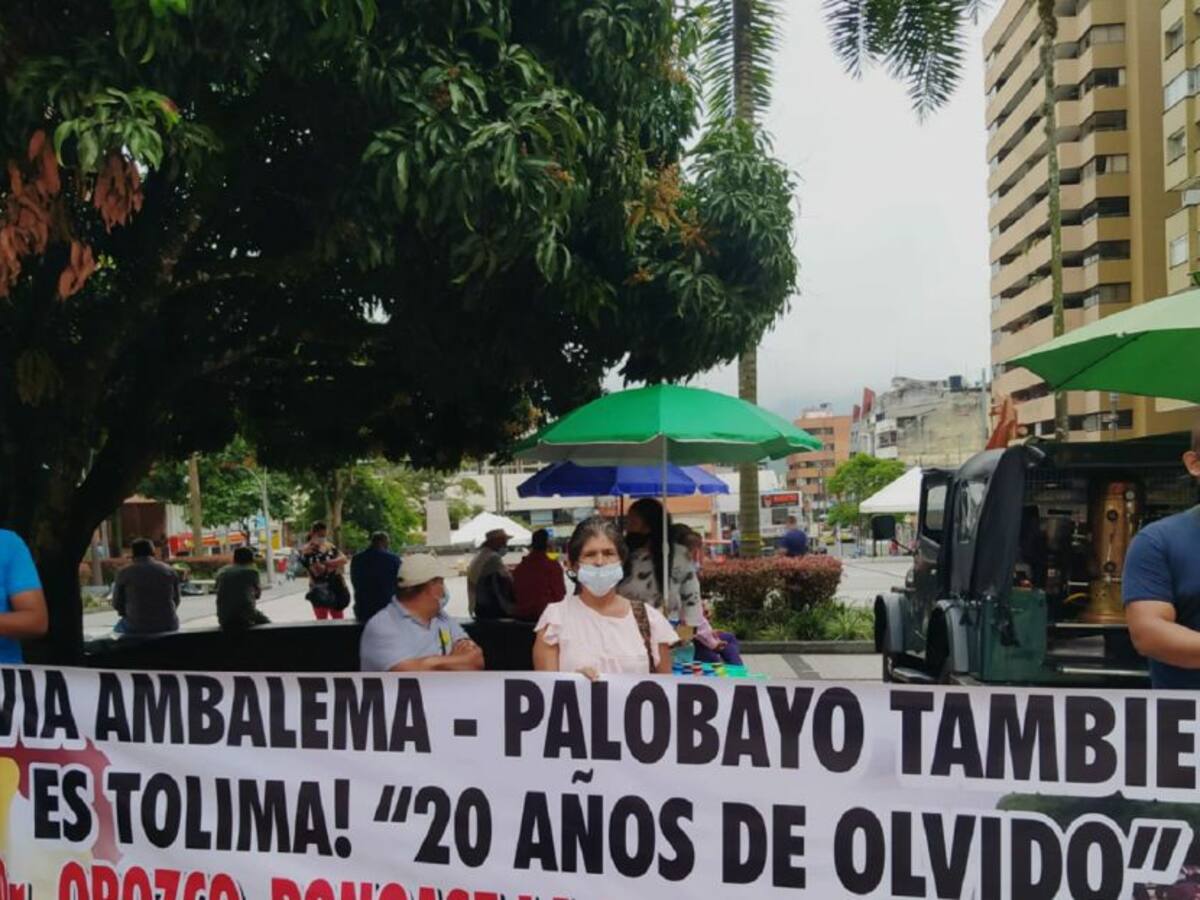 En una trocha se convirtió la vía que conecta con el municipio de Ambalema