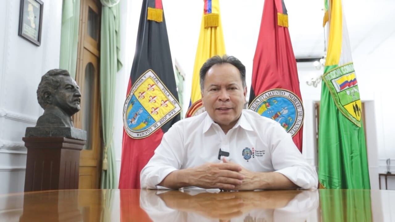 William Villamizar, gobernador de Norte de Santander / Foto: Gobernación de Norte de Santander