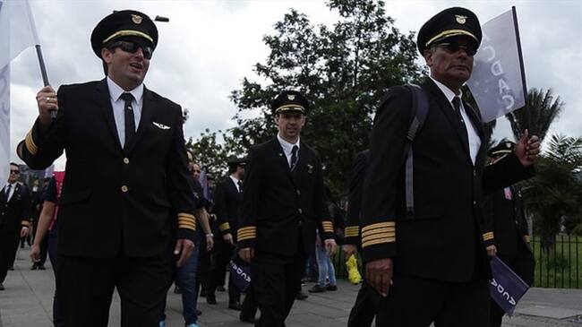 Corte Suprema inicia el estudio de la huelga de pilotos sindicalizados de Avianca. Foto: Colprensa