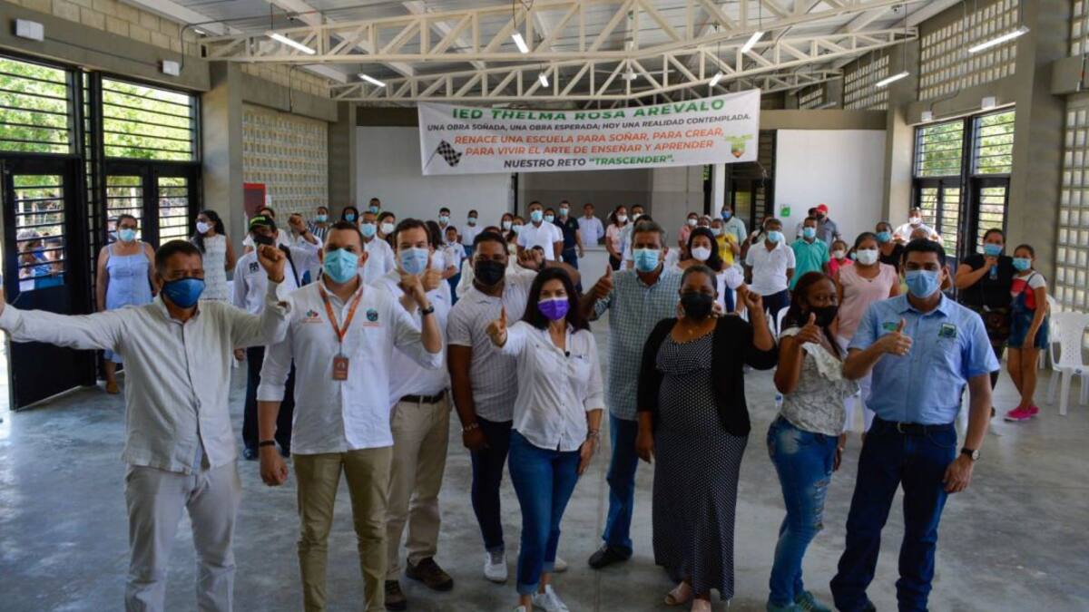 1.200 estudiantes se beneficiarán con entrega de colegio en Zona Bananera