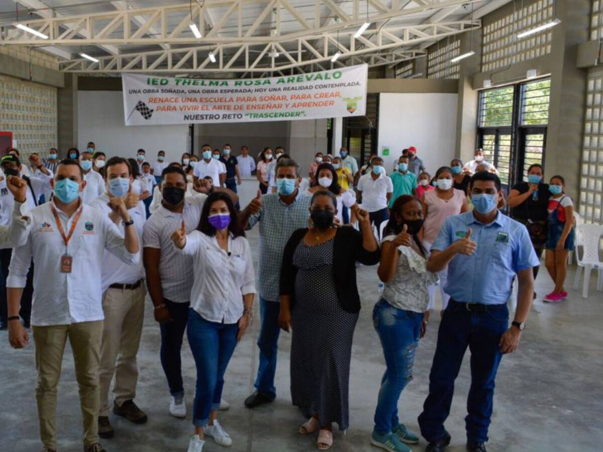 1.200 estudiantes se beneficiarán con entrega de colegio en Zona Bananera