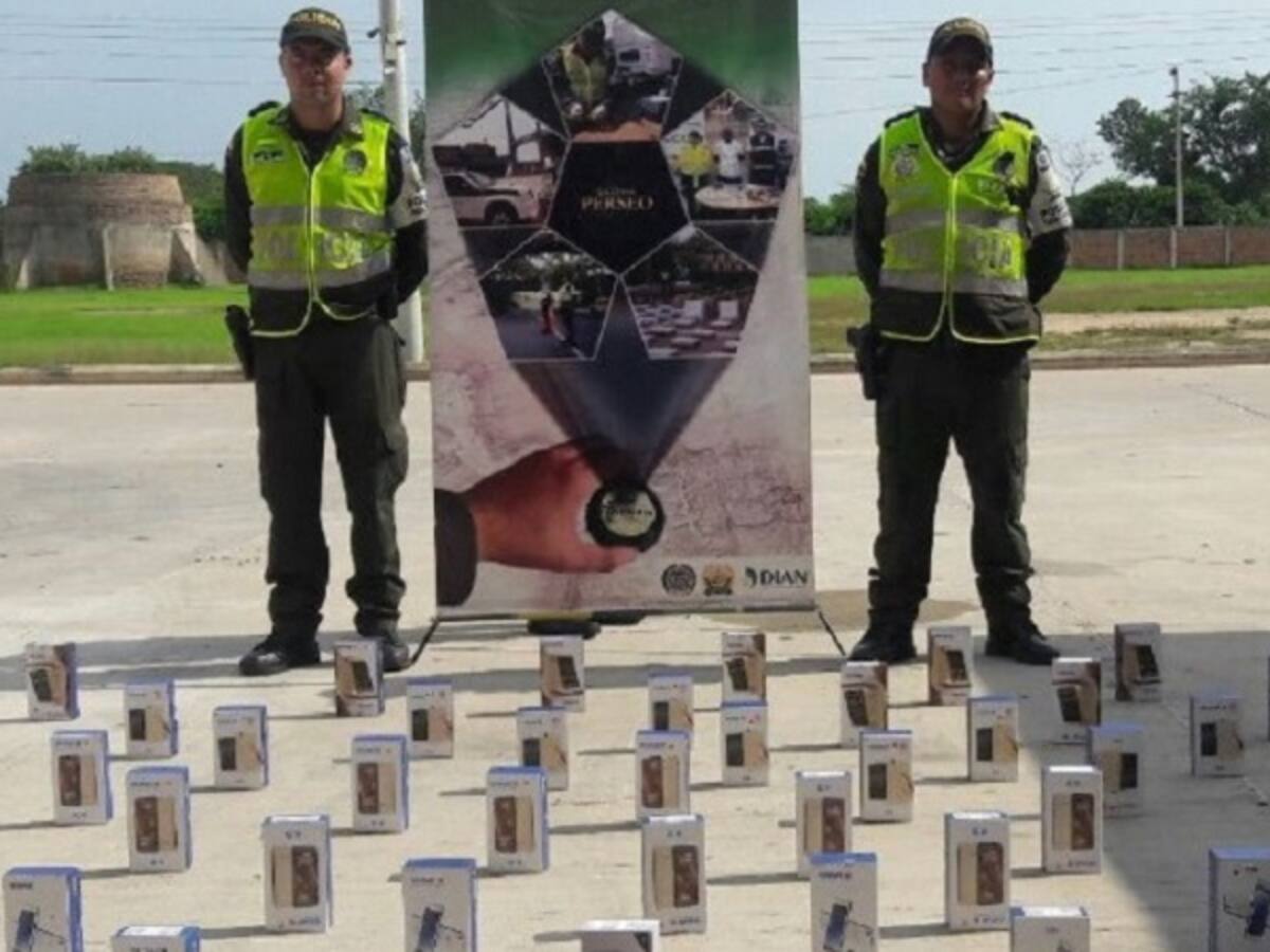 Decomisan más de 300 celulares de contrabando en Valledupar