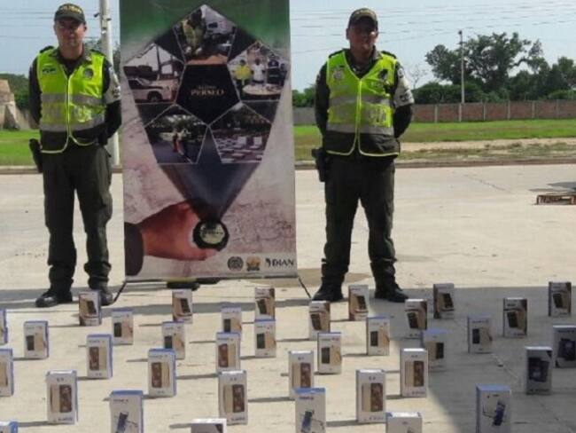 Decomisan más de 300 celulares de contrabando en Valledupar