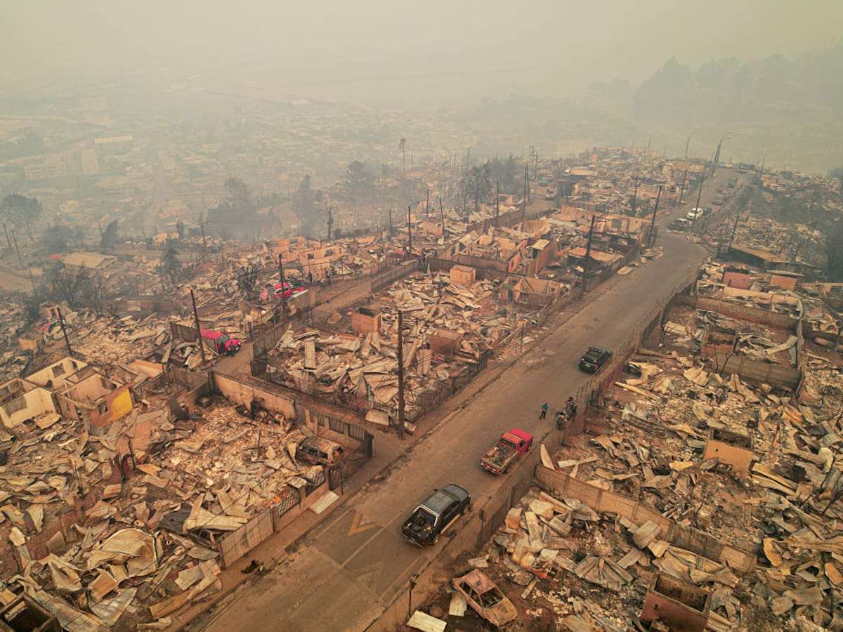 Son 10.000 hectáreas consumidas: gobernador de Ñuble sobre crítica situación por incendios en Chile