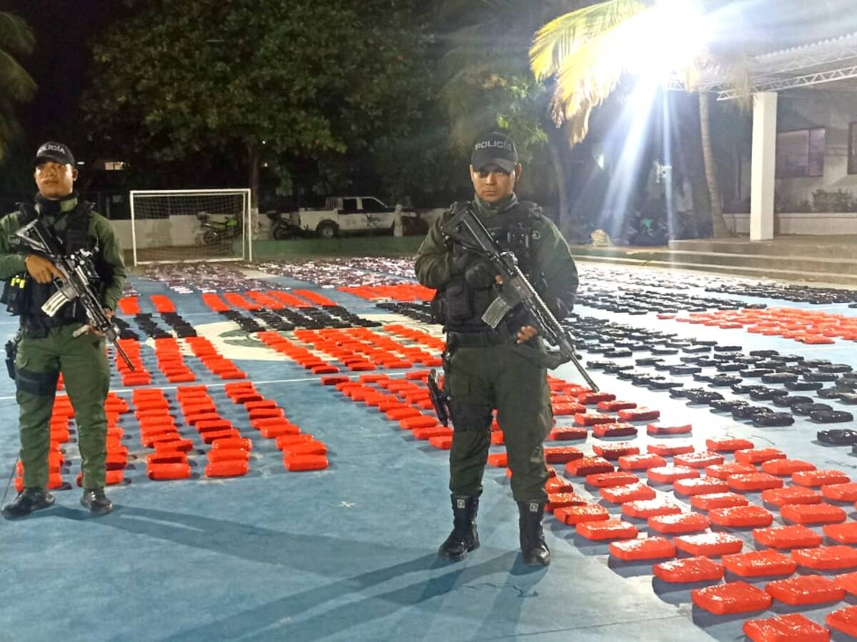 La Policía incauta más de una tonelada de marihuana en Uribia, La Guajira