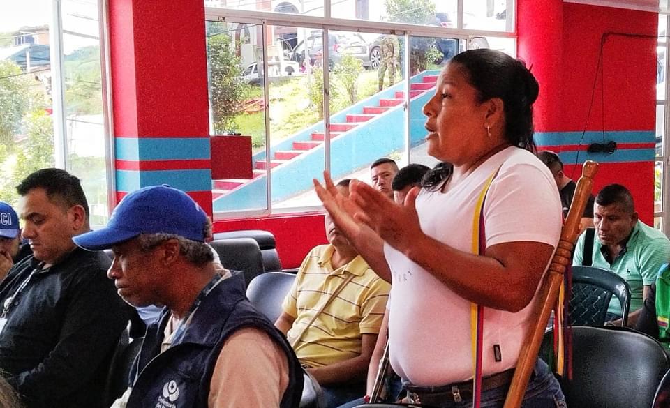 PMU en Ricaurte. Foto: Gobernación de Nariño