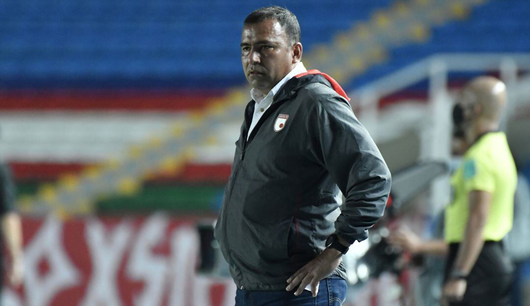 Harold Rivera, director técnico de Independiente Santa Fe