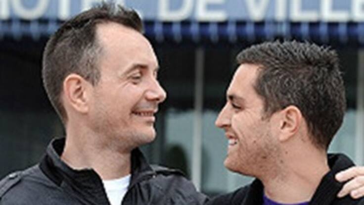 Bruno y Vincent, la primera pareja de homosexuales que se casa en Francia