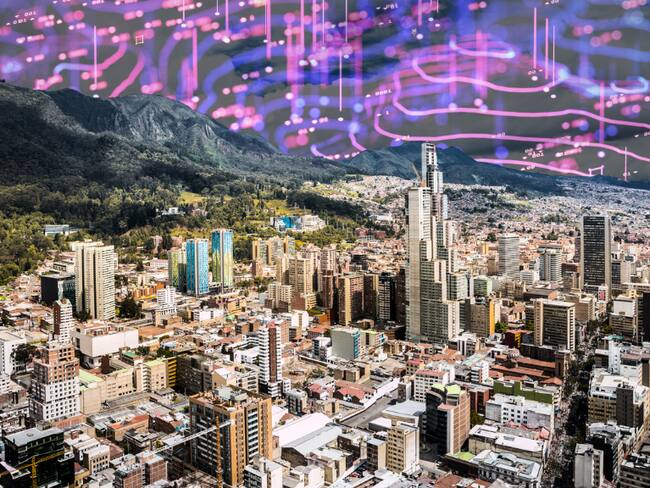 Ciudad inteligente en Bogotá (Getty Images)