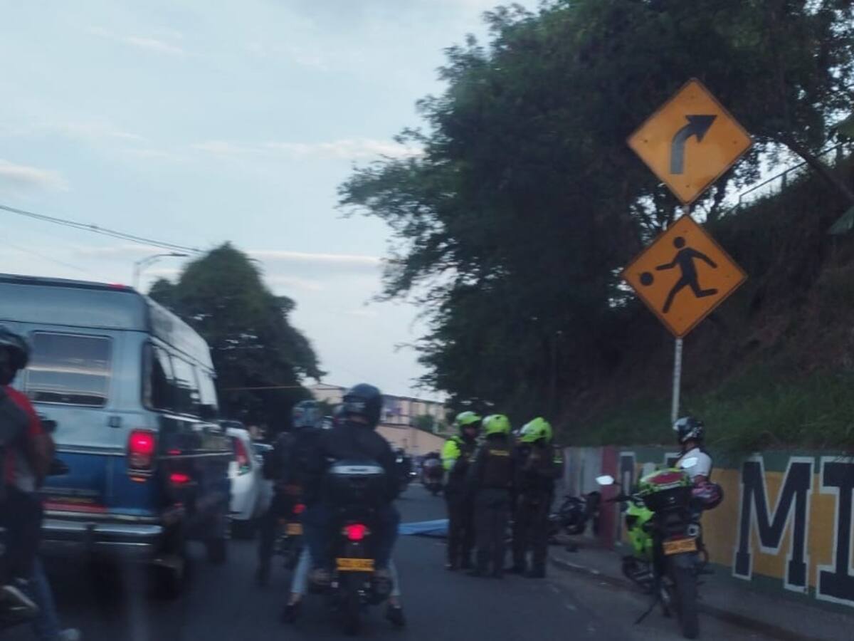Vigilante murió en accidente en Piedecuesta