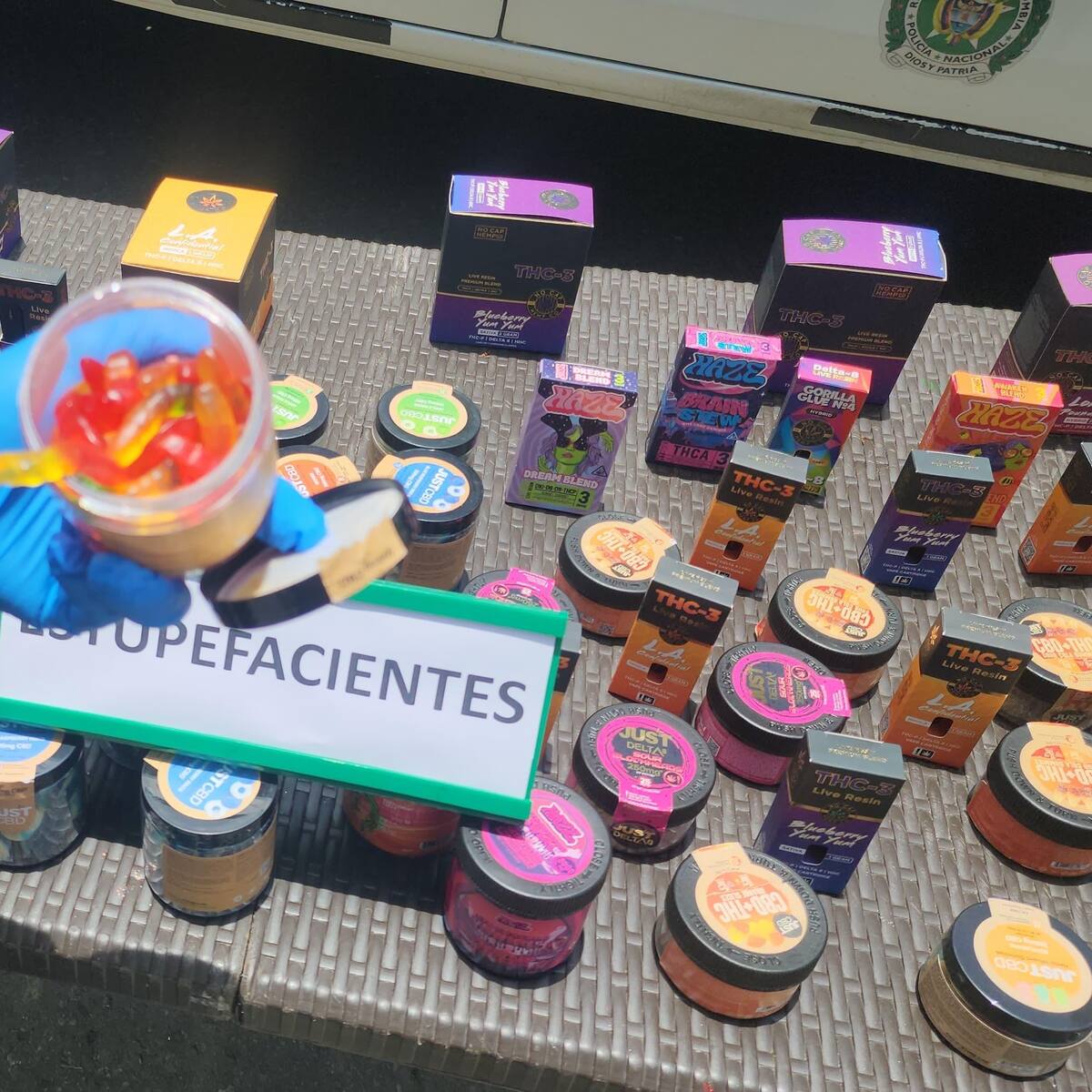 En Medellín incautan once kg de golosinas elaboradas con base de marihuana
