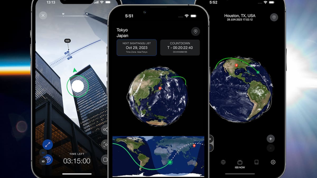 Así funciona Spot the Station, la app de la NASA para ver de cerca a la Estación Espacial