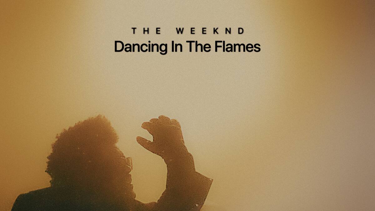 The Weeknd lanza “Dancing In the Flames”, video grabado con un celular