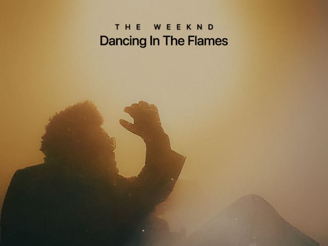 The Weeknd lanza “Dancing In the Flames”, video grabado con un celular