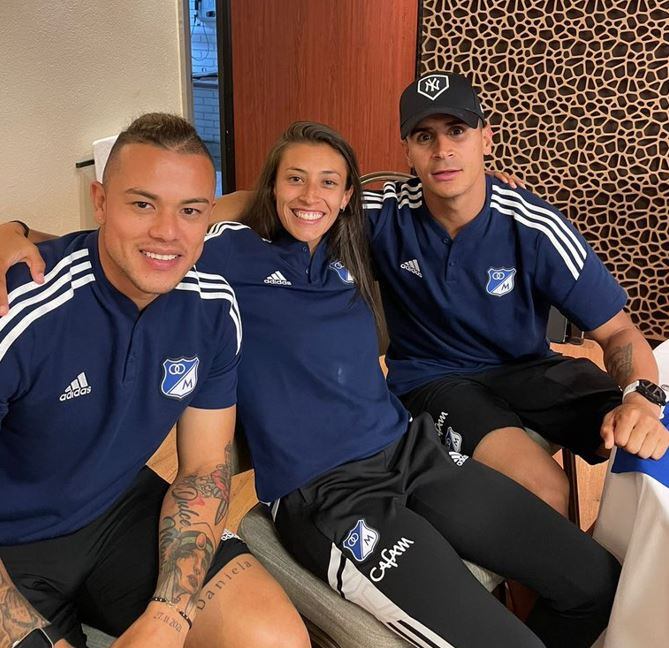 Leonardo Castro, Lina Gómez y Daniel Cataño / Twitter: @Lina209916