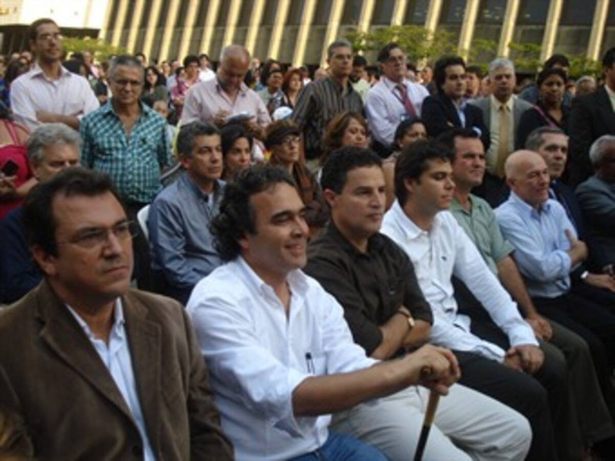 Gobernador Sergio Fajardo apoya a Alonso Salazar como presidente del Partido Verde