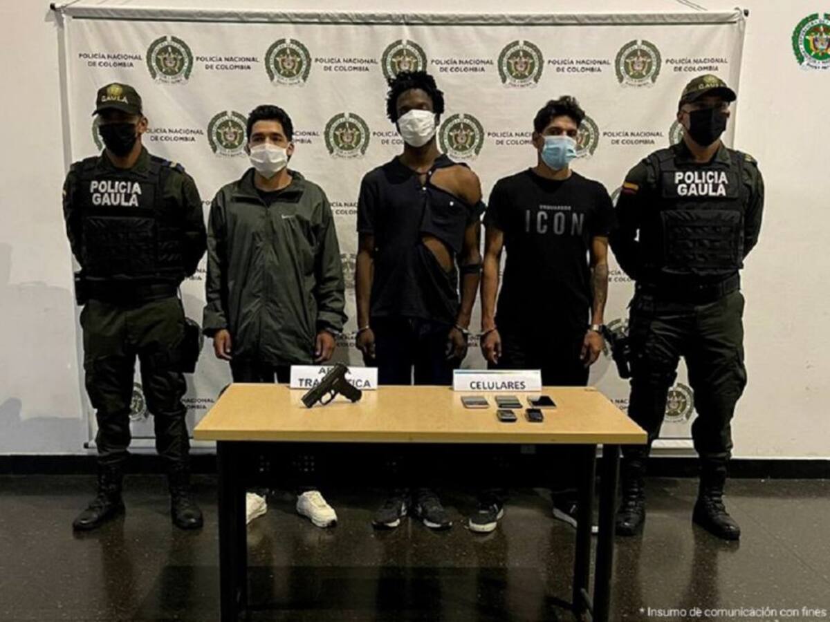 El Gaula rescató una estudiante y capturó a tres secuestradores en Medellín