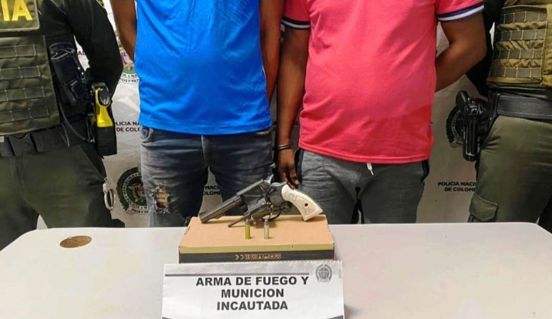 La detención se desarrolló en el barrio los Laureles del municipio El Carmen de Bolívar