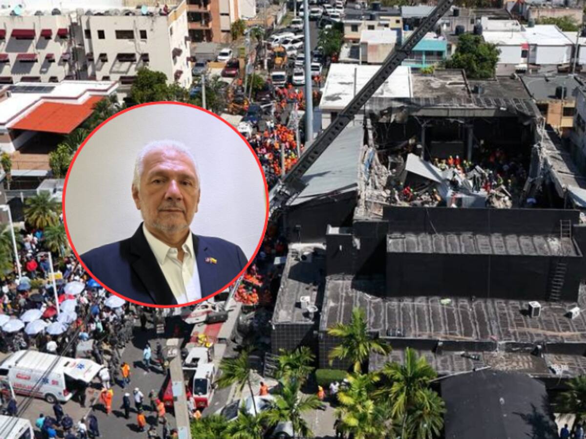 No hay colombianos fallecidos, solo un herido: embajador sobre tragedia en República Dominicana