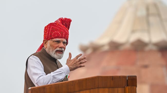 NEW DELHI, INDIA - AUGUST 15. Imagen tomada de Getty Imagenes (Crédito: Hindustan Times / Colaborador)