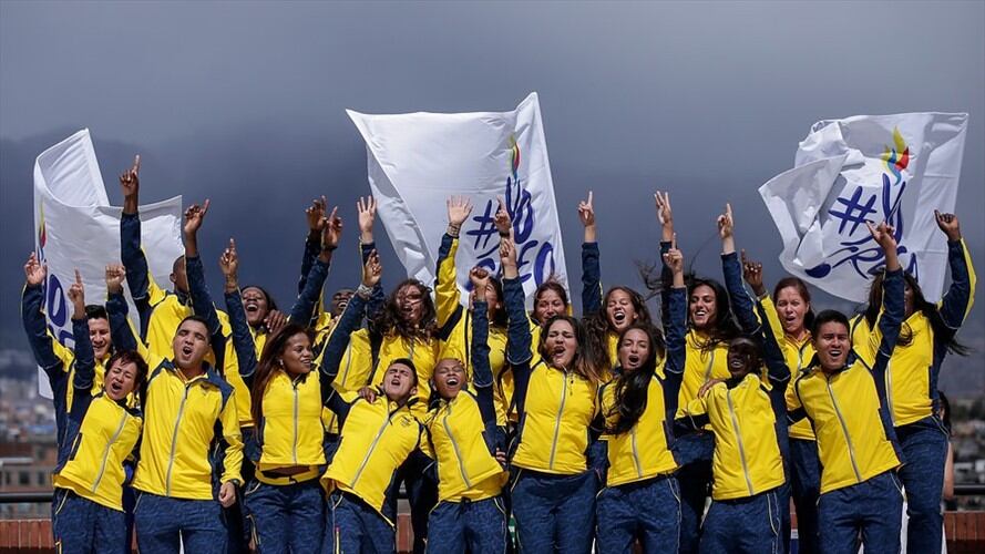 Deportistas colombianos que viajarán a los Juegos Olímpicos Rio 2016. Foto: Colprensa
